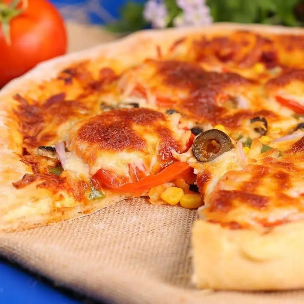Cheese-Stuffed Crust Pizza